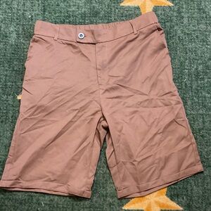 Manfinity Stylish Tan Women's Bermuda Shorts